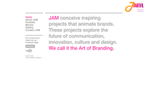 Desktop Screenshot of jamdesign.co.uk